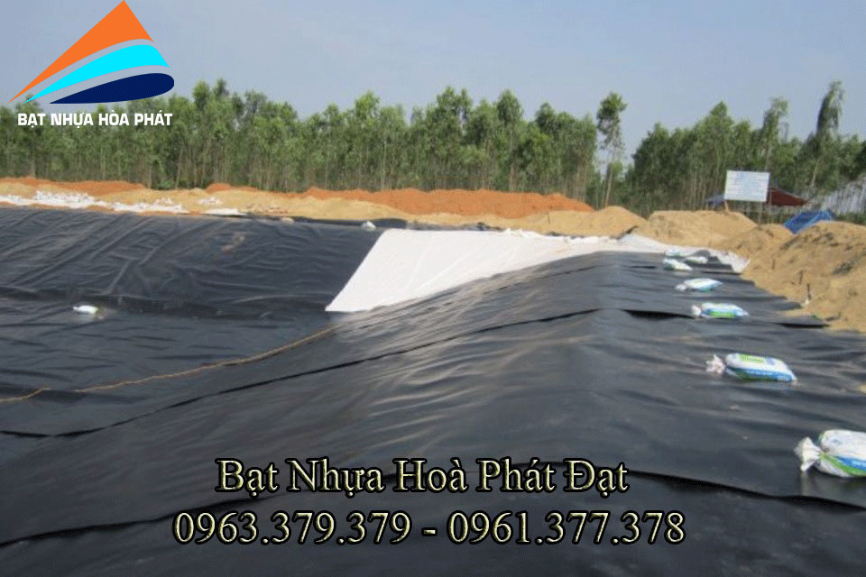 Hình ảnh: Bạt lót ao hồ chứa nước, hồ nuôi tôm cá ở tại Bắc Ninh