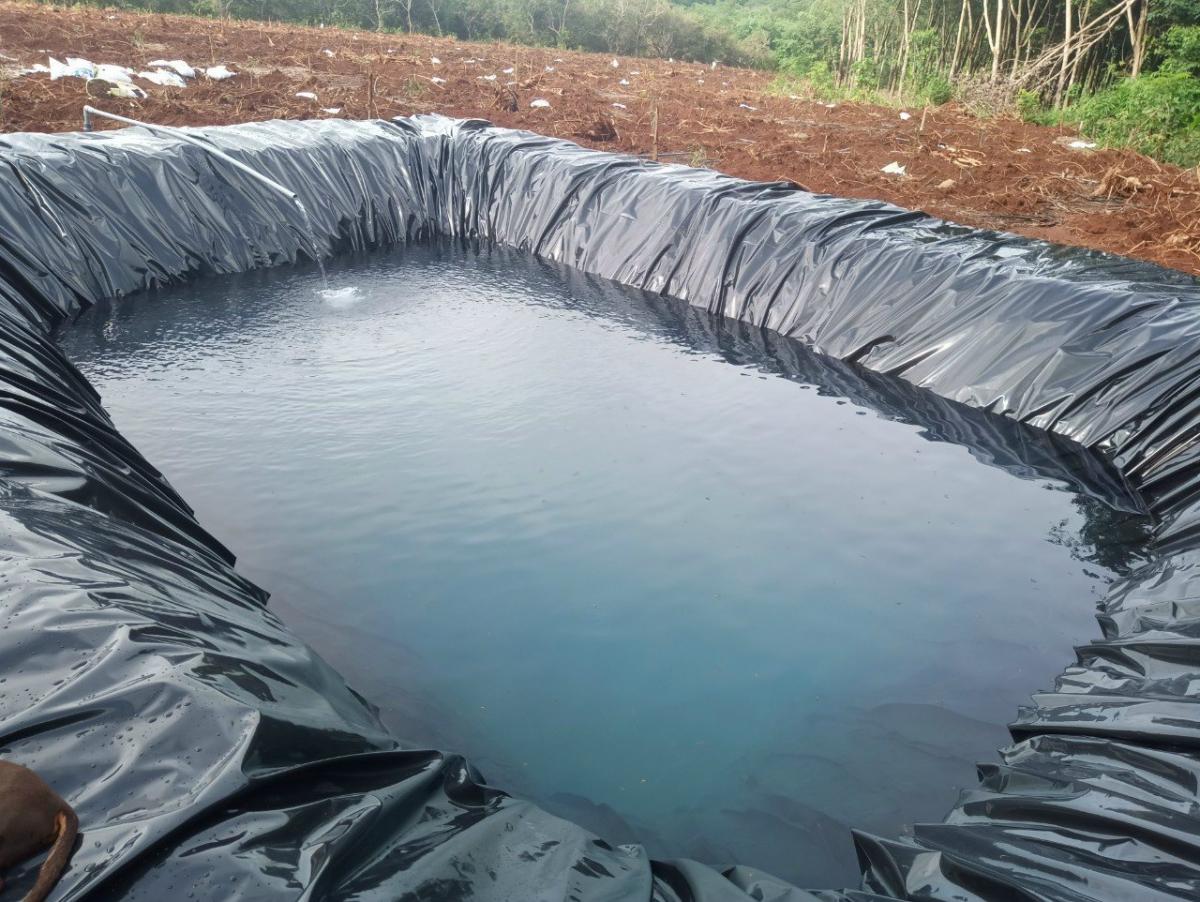 Bạt HDPE lót hồ chứa nước