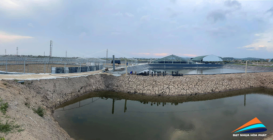 Hình ảnh: Bạt lót ao hồ chứa nước, hồ nuôi tôm cá ở tại Trà Vinh