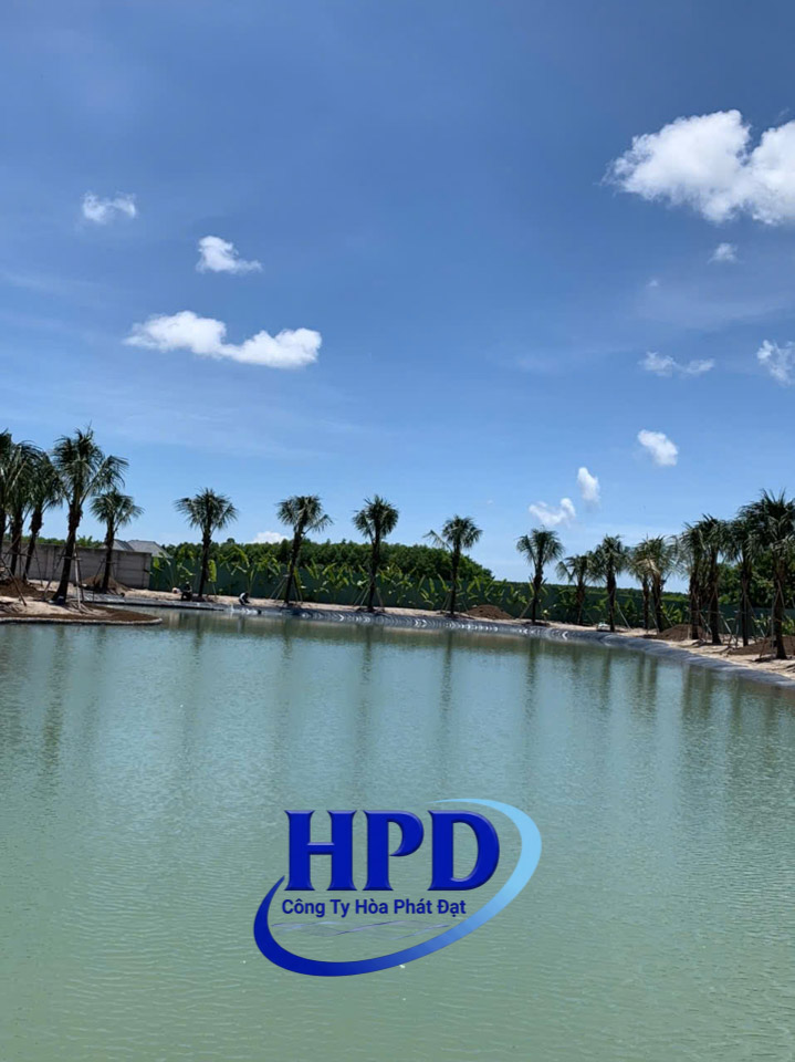 Bạt HDPE lót hồ cảnh quan