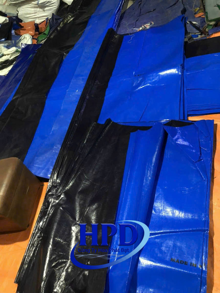 Bạt Nhựa Xanh Dương Tím 250g/m2