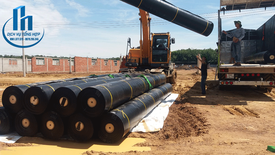 vận chuyển màng chống thấm HDPE