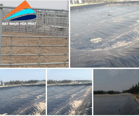 Đơn vị cung cấp và thi công bạt lót ao hồ chứa nước, bạt trải hồ nuôi tôm cá ở tại Phú Yên