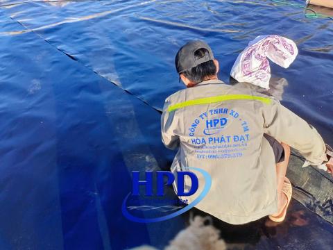 Thi Công Hàn Bạt HDPE Chống Thấm